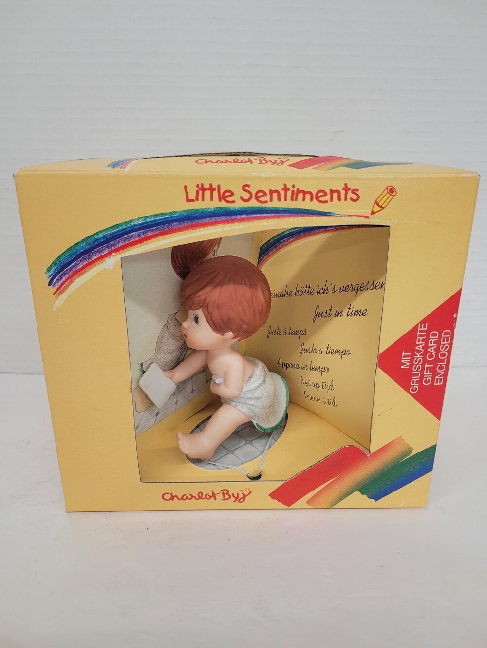 Goebel Little Sentiments Figurine By Charlot Byj